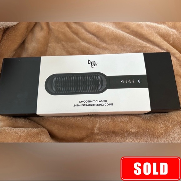 L’ange Other - L’ange Smooth-It Classic 2-in-1 Straightening Comb (Black)